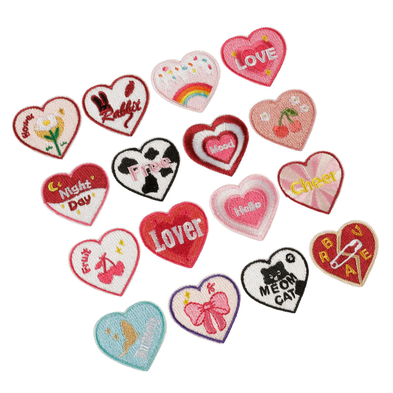 16pcs Heart Shape Patches Durability Embroidery Patches Decorative Bag Patches for Personalizing Jackets, Bags 1
16pcs Heart Shape Patches Durability Embroidery Patches Decorative Bag Patches for Personalizing Jackets, Bags 1
