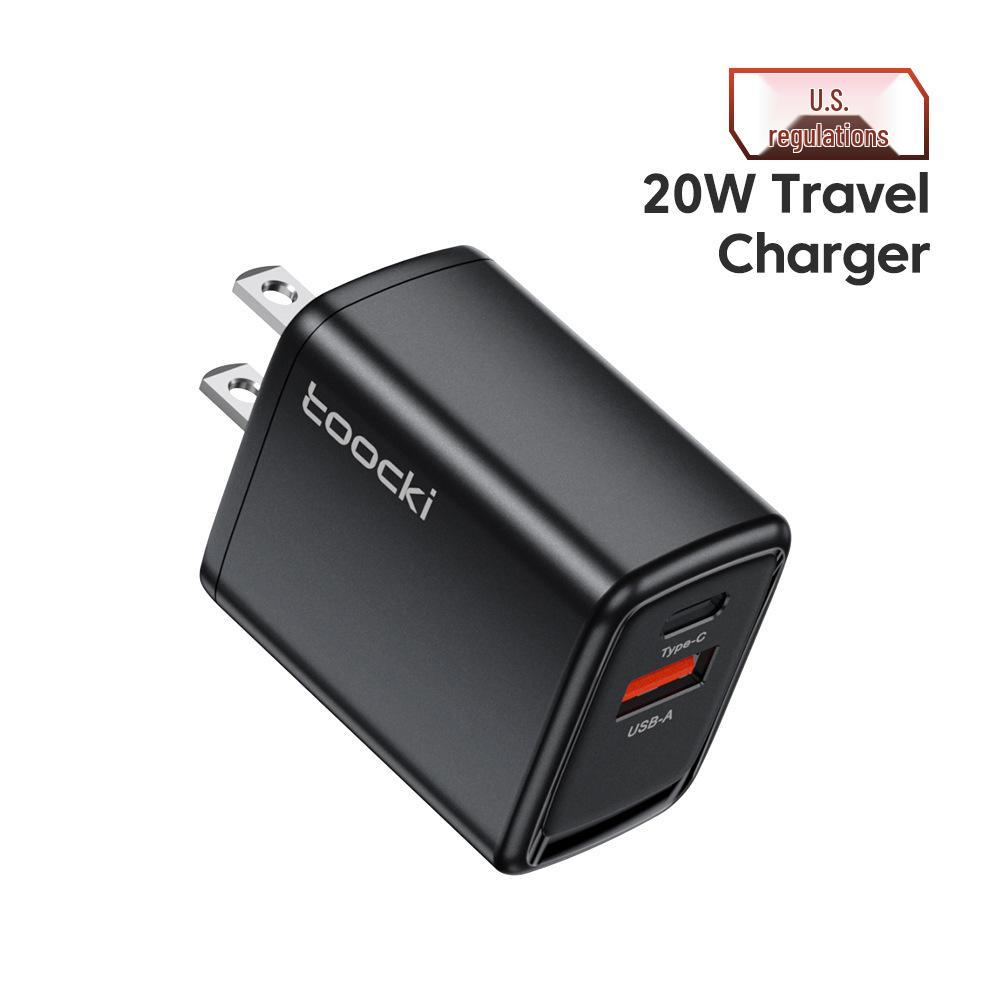 Toocki 20W Dual Port Travel Charger with UK, US, EU Adapters for Fast Charging Tablets & Apple Phones
Toocki 20W Dual Port Travel Charger with UK, US, EU Adapters for Fast Charging Tablets & Apple Phones