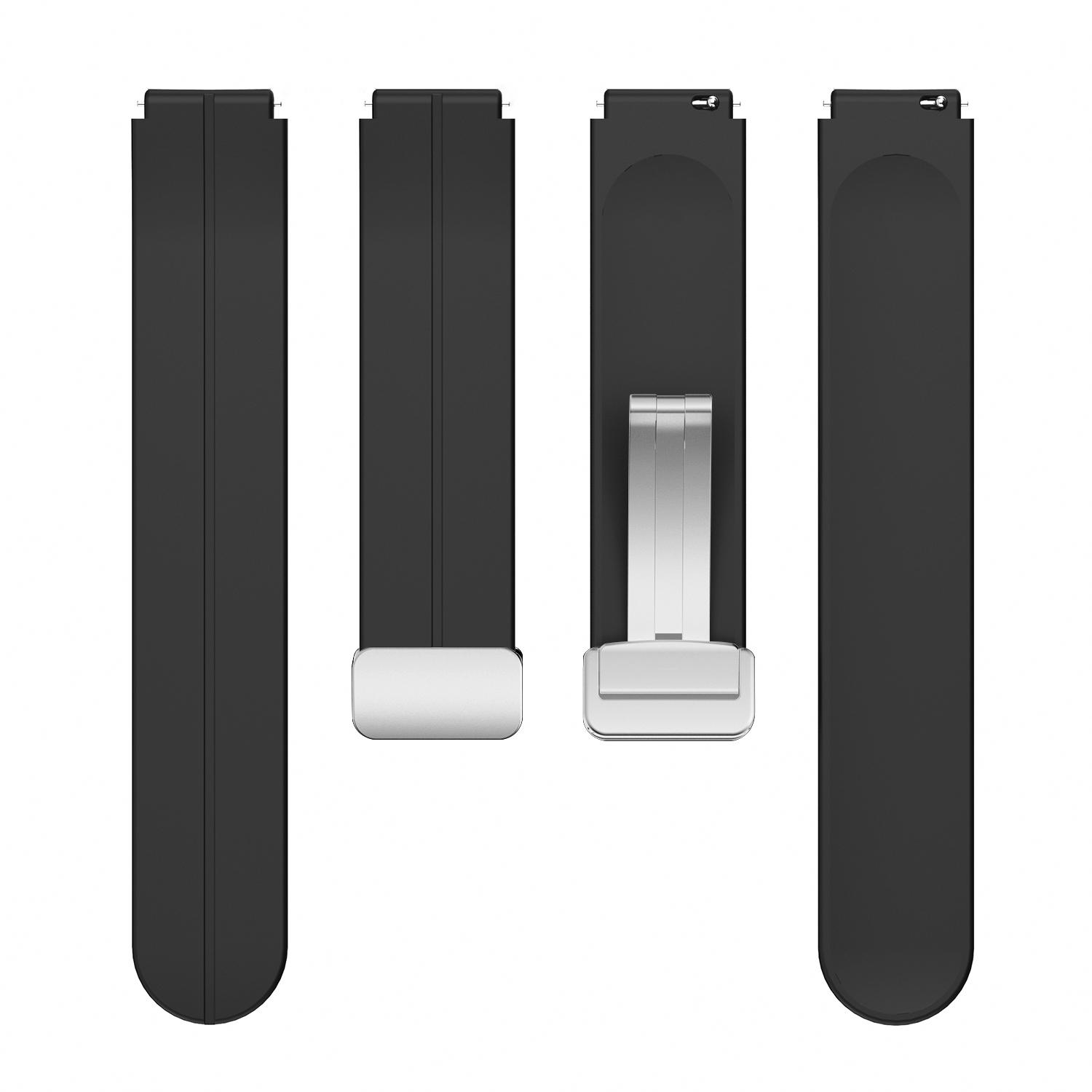 For Garmin Forerunner 265S/255S/Venu 2S Watch Strap 18mm Silicone Watchband with Magnetic Folding Silver Buckle Green
For Garmin Forerunner 265S/255S/Venu 2S Watch Strap 18mm Silicone Watchband with Magnetic Folding Silver Buckle Green