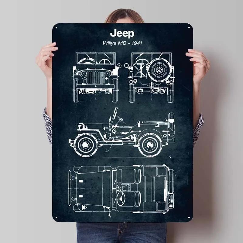 Jeep Tinplate Sign Cars Poster Room Decoration Retro Metal Sign Plaque for Garage Wall Art Decoration Home Decorations Interior 15.7x11.8In(40x30cm)
Jeep Tinplate Sign Cars Poster Room Decoration Retro Metal Sign Plaque for Garage Wall Art Decoration Home Decorations Interior 15.7x11.8In(40x30cm)