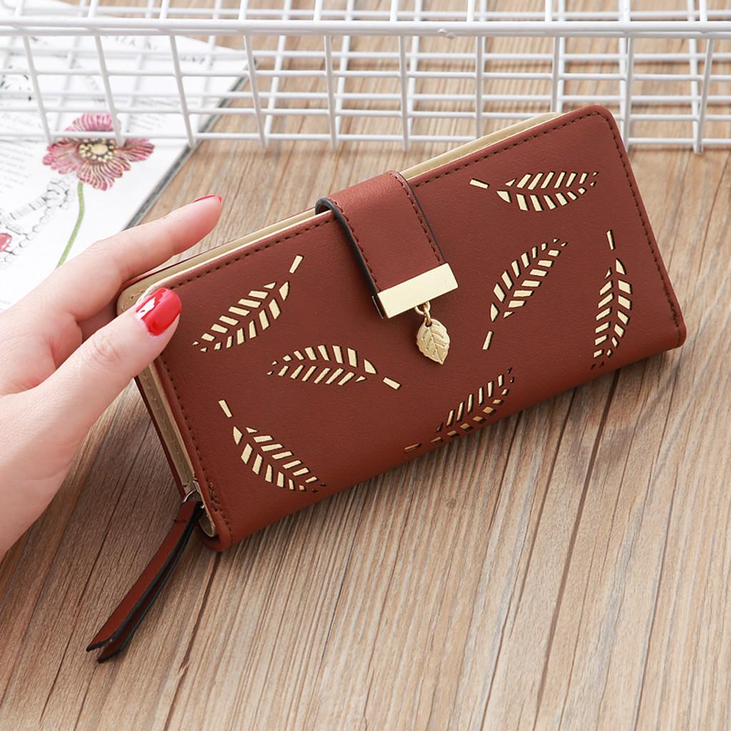 Women’ s Fashion Trend Color Long Fringed Hollow Leaf Leather Card Wallet кавовий
Women’ s Fashion Trend Color Long Fringed Hollow Leaf Leather Card Wallet кавовий