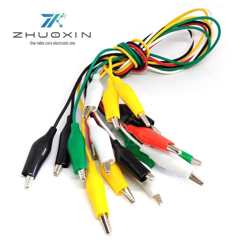 Double-Headed Test Leads with 50CM Wire and Small Alligator Clips - 10 Pieces
Double-Headed Test Leads with 50CM Wire and Small Alligator Clips - 10 Pieces