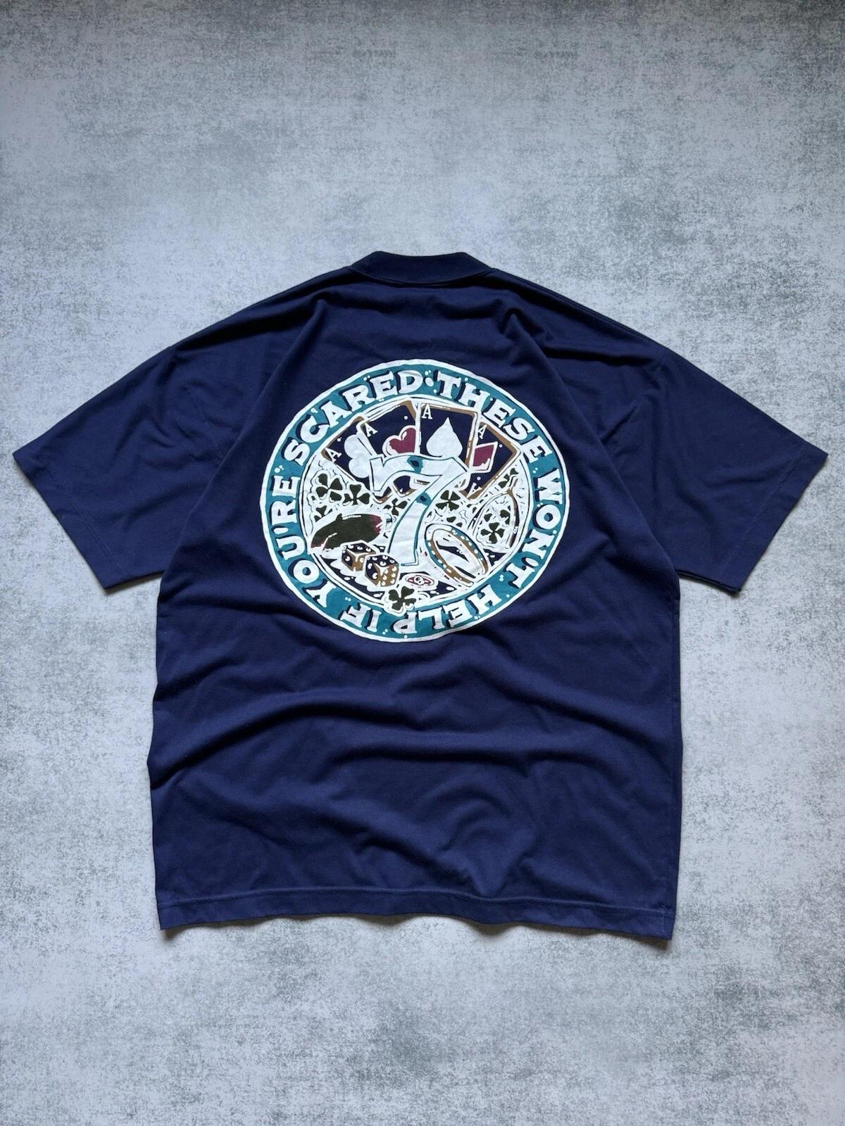 Vintage No Fear Casino Rap Baggy T-shirt 90s Mens Size XL M
Vintage No Fear Casino Rap Baggy T-shirt 90s Mens Size XL M