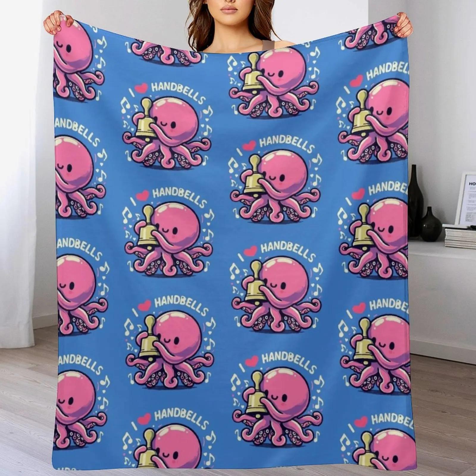Octopus Loves Handbells Throw Blanket Warm Flannel Blanket for Couch Chair Bedroom 102x76cm(40x30in)
Octopus Loves Handbells Throw Blanket Warm Flannel Blanket for Couch Chair Bedroom 102x76cm(40x30in)