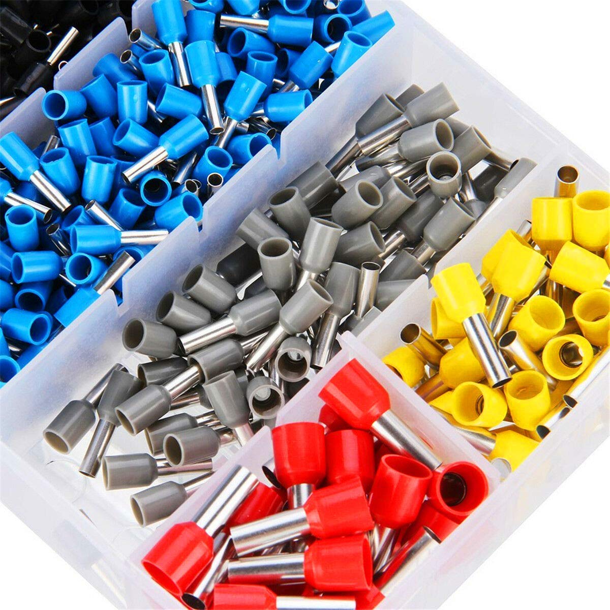 400 Pcs Durable Wire Connect Insulated Connector Crimp Terminator Cold Pressed Insulated Termina E0508 7508 1008 1510 2512 4012 зелений
400 Pcs Durable Wire Connect Insulated Connector Crimp Terminator Cold Pressed Insulated Termina E0508 7508 1008 1510 2512 4012 зелений