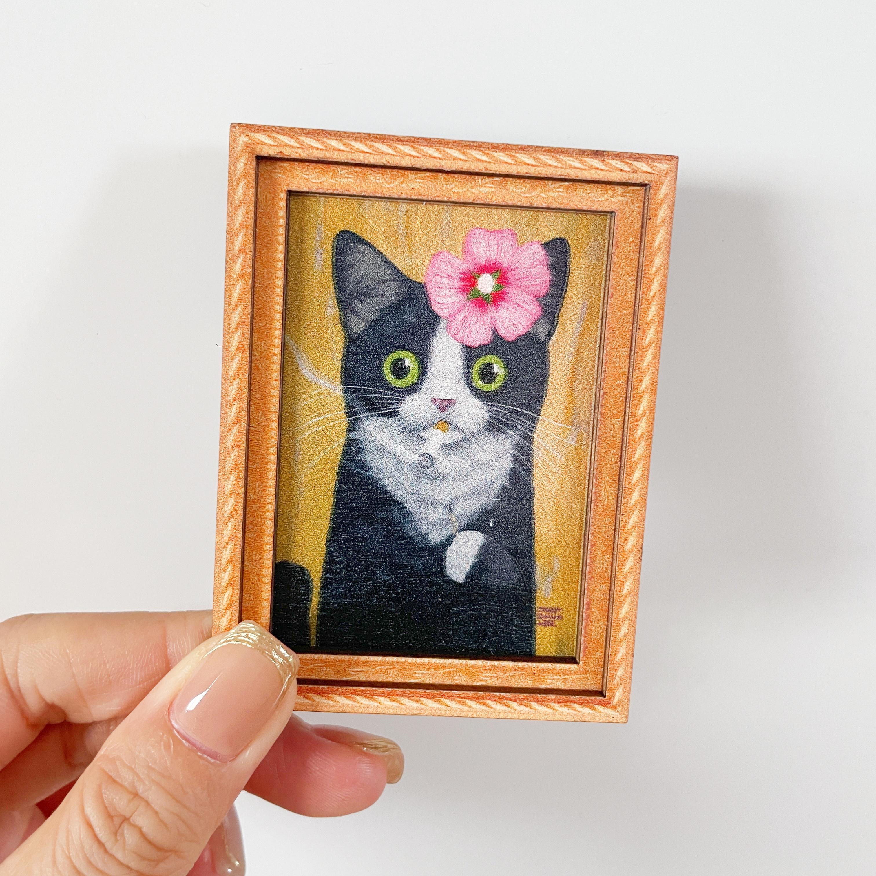 Cute Cat Portrait Fridge Magnet Mini Photo Frame Refrigerator Magnet
Cute Cat Portrait Fridge Magnet Mini Photo Frame Refrigerator Magnet