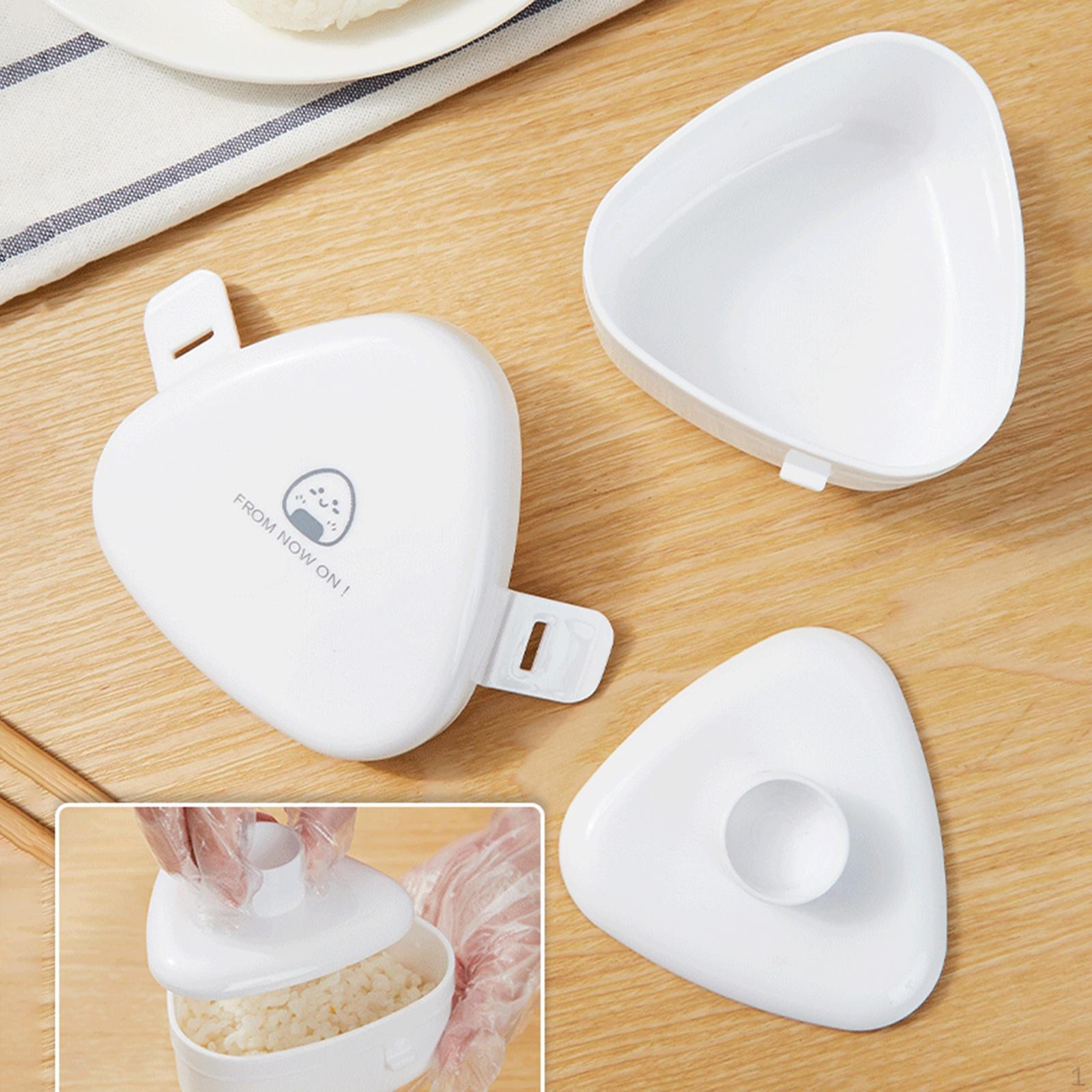 Triangle Rice Ball Maker Japanese Triangular Case Tool Portable for Side Dishes Utensil
Triangle Rice Ball Maker Japanese Triangular Case Tool Portable for Side Dishes Utensil