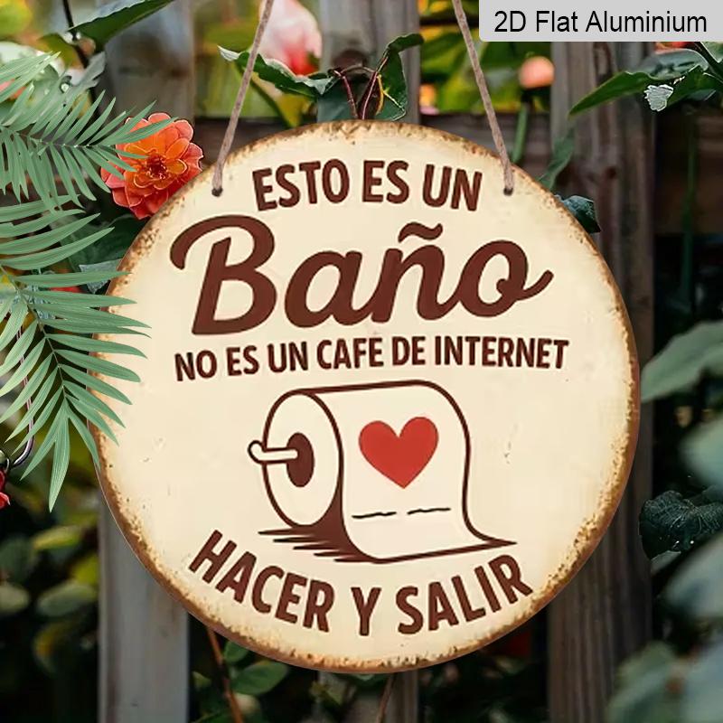 2D Flat 1pc Aluminum Decorative Ornament | Spanish-Style Bathroom Decorative Hanging Ornament | 7.87 inches × 7.87 inches | Ideal for wall decor in 1pc
2D Flat 1pc Aluminum Decorative Ornament | Spanish-Style Bathroom Decorative Hanging Ornament | 7.87 inches × 7.87 inches | Ideal for wall decor in 1pc