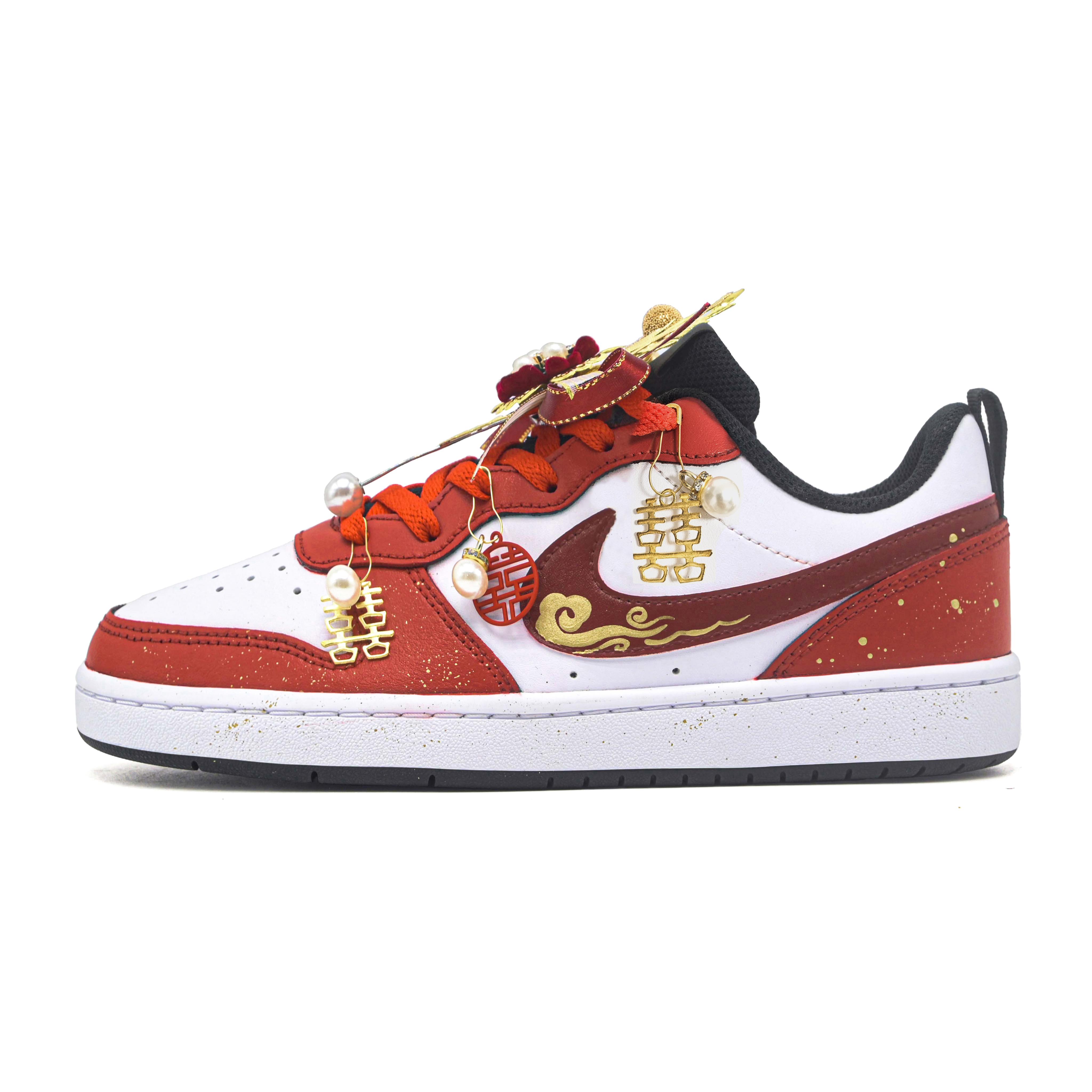Nike Court Borough Good Luck Iridescent, Footprint Creation Abrasion Resistant Low top Skateboard Shoes Unisex Red BQ5448-115(Team726-) 35.5
Nike Court Borough Good Luck Iridescent, Footprint Creation Abrasion Resistant Low top Skateboard Shoes Unisex Red BQ5448-115(Team726-) 35.5