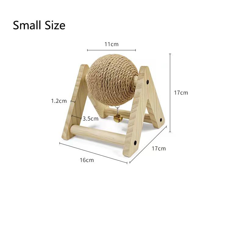 Natural Sisal Small Pet Cat Rabbit Scratching Ball Toy Durable Interactive Play for Claw Trimming Small Pets Enrichment Toy New
Natural Sisal Small Pet Cat Rabbit Scratching Ball Toy Durable Interactive Play for Claw Trimming Small Pets Enrichment Toy New