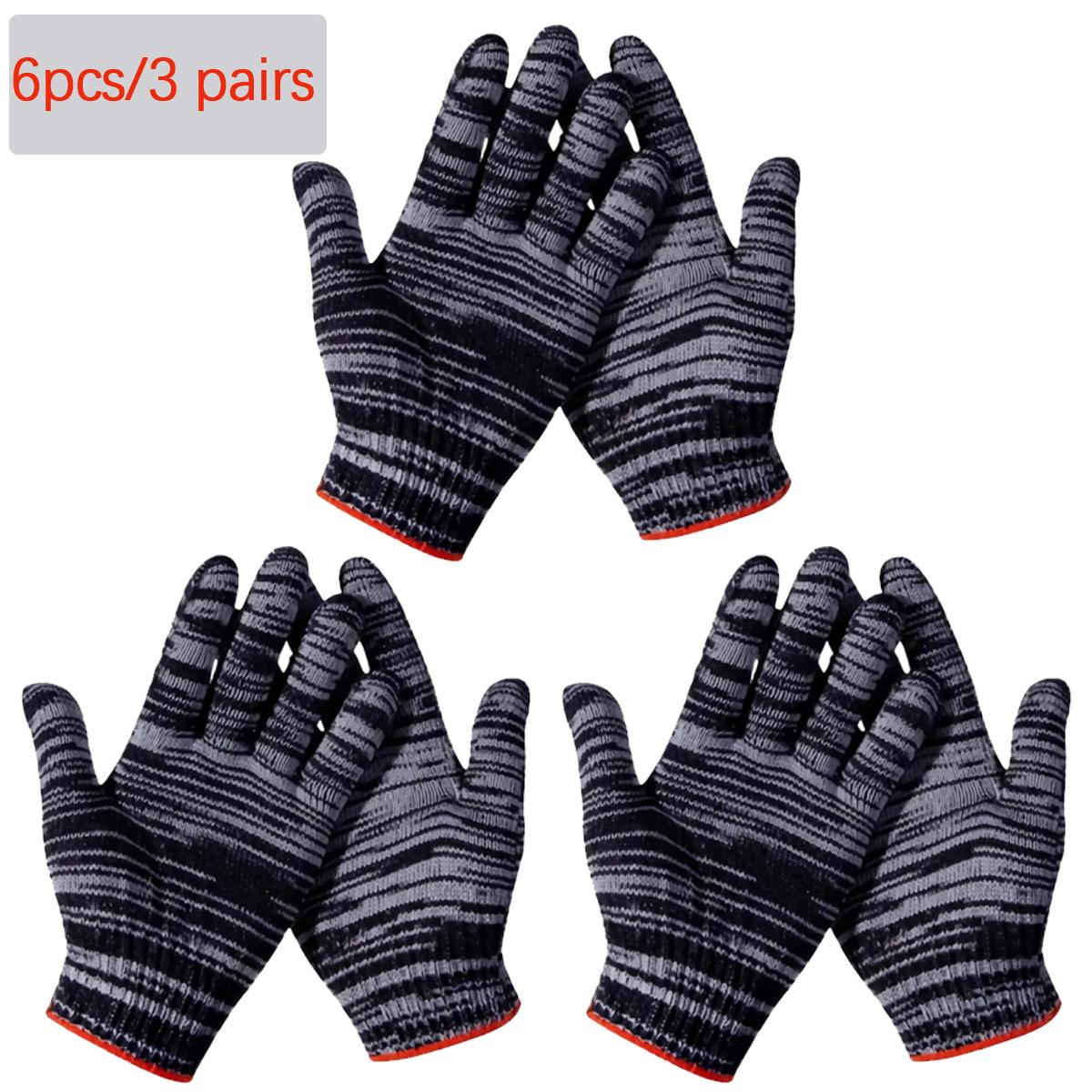 3/6/12 Pairs of High-Quality Nylon Work Gloves, Wear-Resistant for Carpentry, Gardening, Outdoor Camping Hiking Fishing Non-Slip M
3/6/12 Pairs of High-Quality Nylon Work Gloves, Wear-Resistant for Carpentry, Gardening, Outdoor Camping Hiking Fishing Non-Slip M