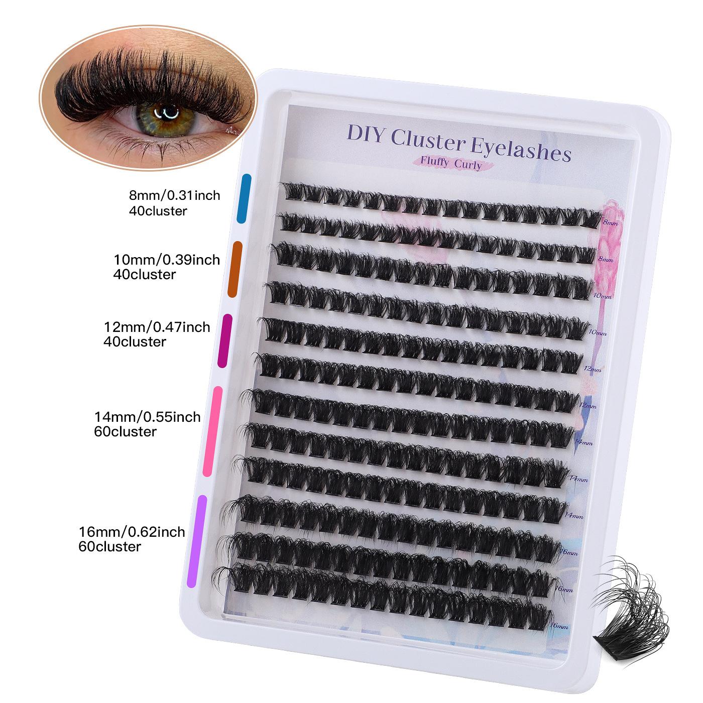 Накладные ресницы Одиночный пучок Натуральные 30D/40D Горячего плавления Многоволосковые DIY Сегментированные ресницы Накладные ресницы
Накладные ресницы Одиночный пучок Натуральные 30D/40D Горячего плавления Многоволосковые DIY Сегментированные ресницы Накладные ресницы