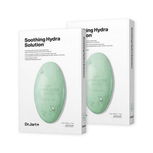 Dr.Jart+ Water Jet Soothing Hydra Solution Mask Sheet Set (5 Sheets x 2 Packs) 5+5 sheets
Dr.Jart+ Water Jet Soothing Hydra Solution Mask Sheet Set (5 Sheets x 2 Packs) 5+5 sheets