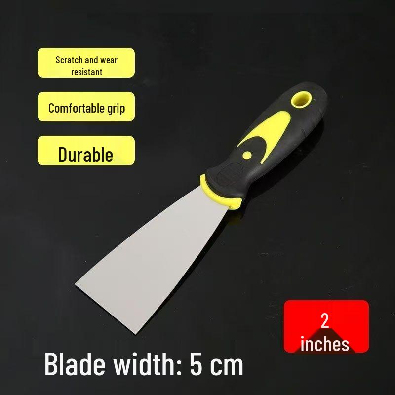 Thickened Stainless Steel Putty Knife & Plaster Trowel for Wall Decor
Thickened Stainless Steel Putty Knife & Plaster Trowel for Wall Decor