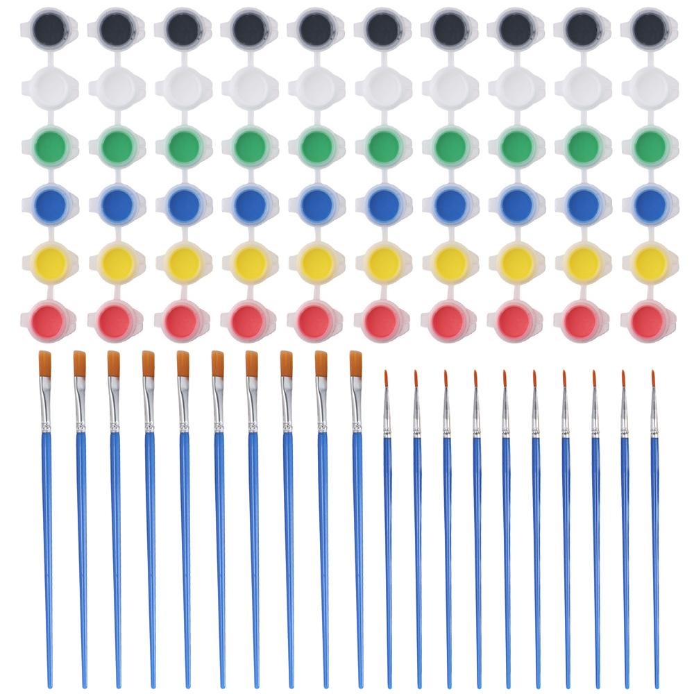 Pigment Acrylic Paint Set 6/12 Colors Paint Brushes Art Craft Paint Set Container For Adults
Pigment Acrylic Paint Set 6/12 Colors Paint Brushes Art Craft Paint Set Container For Adults