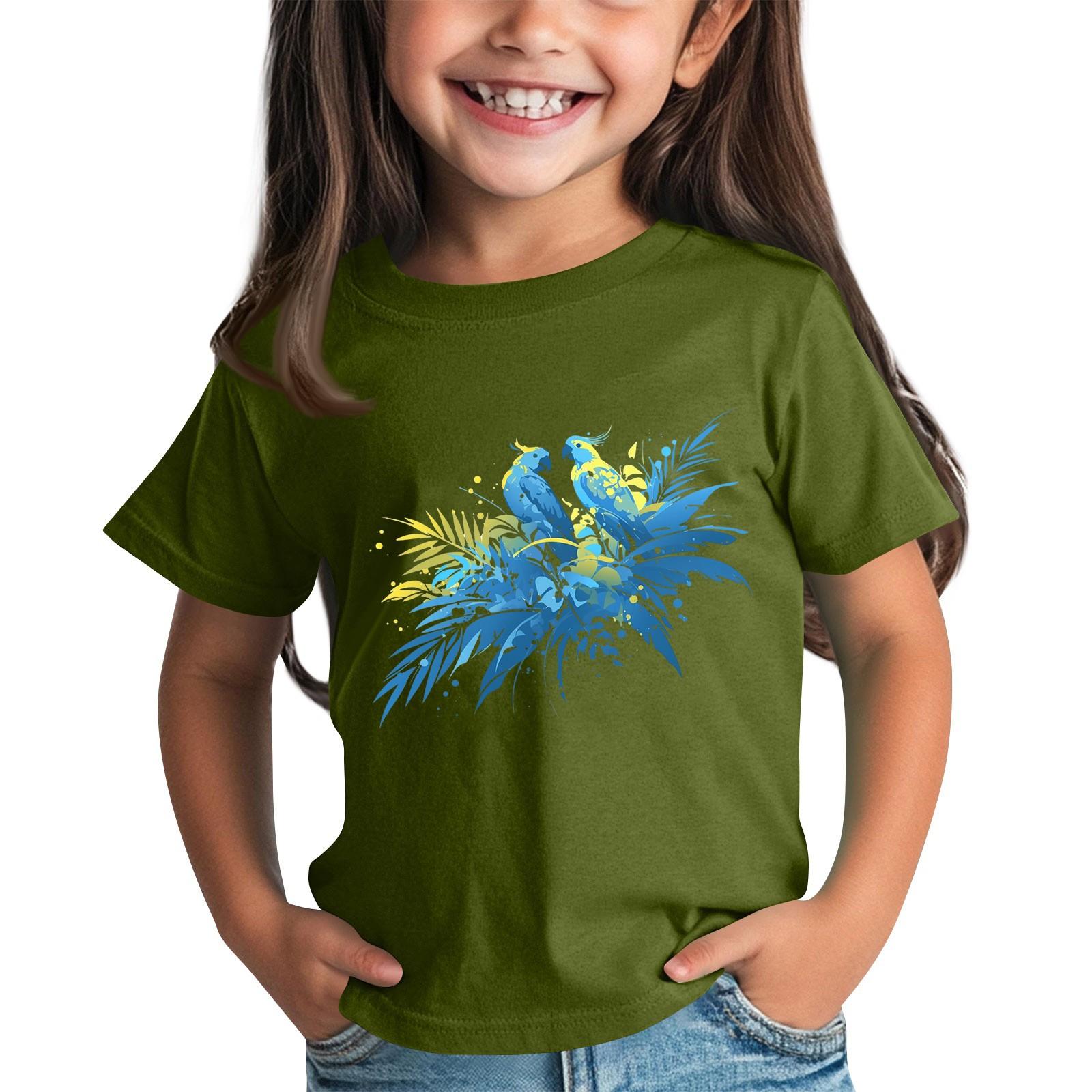 Детская модная повседневная футболка с круглым вырезом и короткими рукавами 100 армия зеленый
Детская модная повседневная футболка с круглым вырезом и короткими рукавами 100 армия зеленый