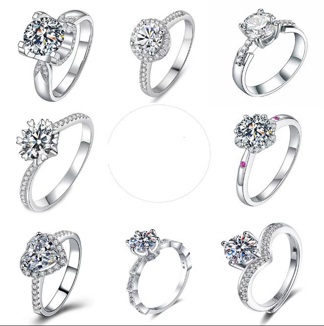 30+styles Имитация Муассанитовое кольцо Женское 1-каратное/2-каратное Обручальное кольцо с шестью когтями
30+styles Имитация Муассанитовое кольцо Женское 1-каратное/2-каратное Обручальное кольцо с шестью когтями