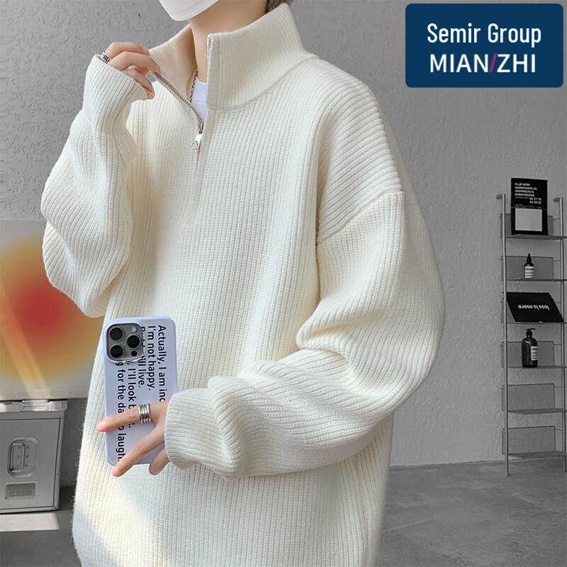 Men s Pullover Zipper Stand Collar Thick Knit Sweater 4XL
Men s Pullover Zipper Stand Collar Thick Knit Sweater 4XL