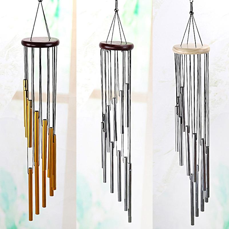 12 Tubes Wind Chimes Aluminum Tube + Pine Metal Pipe Wind Chimes Bells Decor Outdoor Yard Decoration Large Wind Chimes Bells золотой
12 Tubes Wind Chimes Aluminum Tube + Pine Metal Pipe Wind Chimes Bells Decor Outdoor Yard Decoration Large Wind Chimes Bells золотой