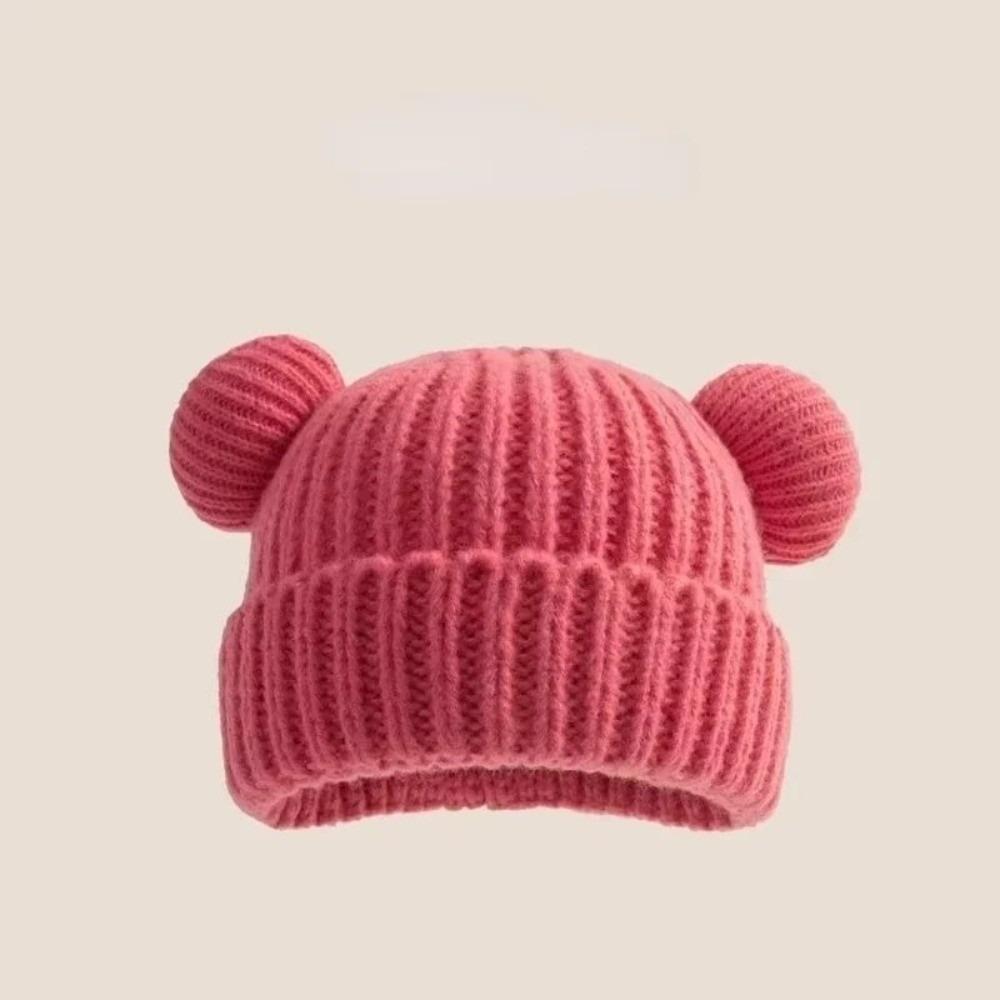 Little Bear Ears Kids Knitted Hat Thickened Cute Ear Protection Cap Autumn Winter розы красного
Little Bear Ears Kids Knitted Hat Thickened Cute Ear Protection Cap Autumn Winter розы красного