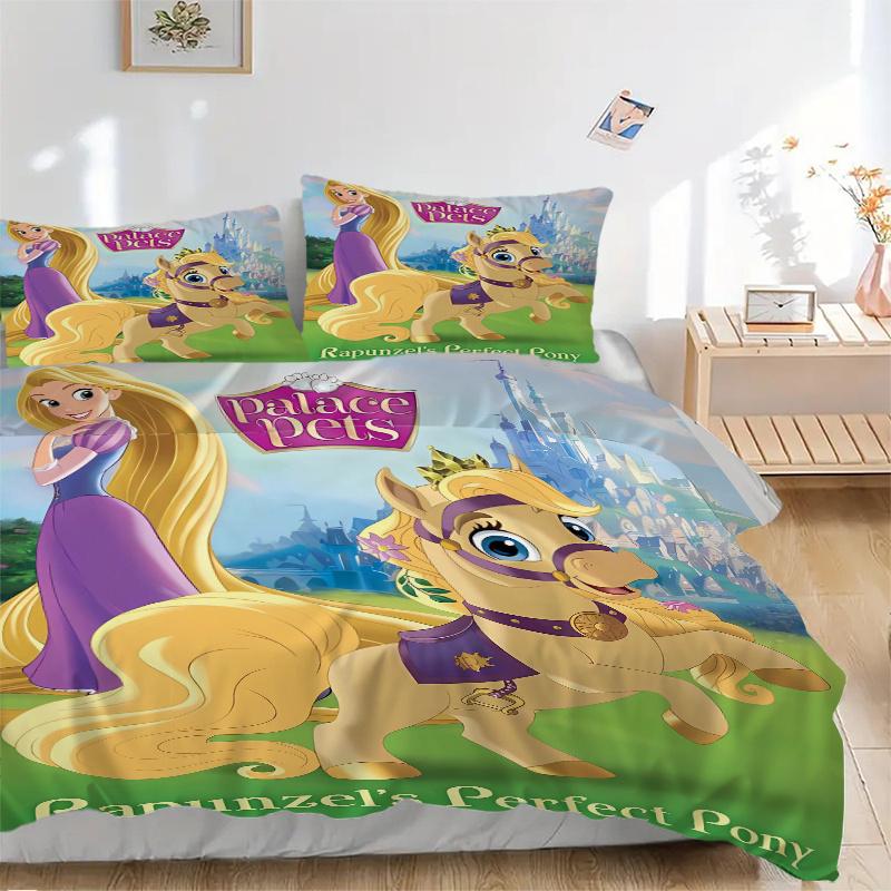 3pcs Rapunzel s Perfect Pony Palace Pets Printed Bedding Set, Soft and Comfortable Quilt Cover for Bedroom, Guest Room (1 Duvet Cover + 2 Pi 135x200cm
3pcs Rapunzel s Perfect Pony Palace Pets Printed Bedding Set, Soft and Comfortable Quilt Cover for Bedroom, Guest Room (1 Duvet Cover + 2 Pi 135x200cm
