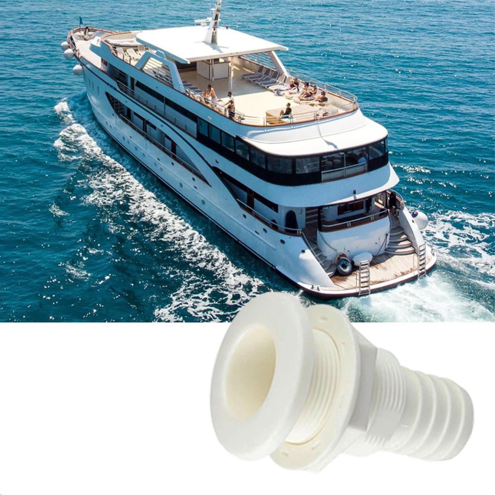 Thru Hull Fitting,1 ,, Through Hull Connector Fitting for Boats one size білий
Thru Hull Fitting,1 ,, Through Hull Connector Fitting for Boats one size білий