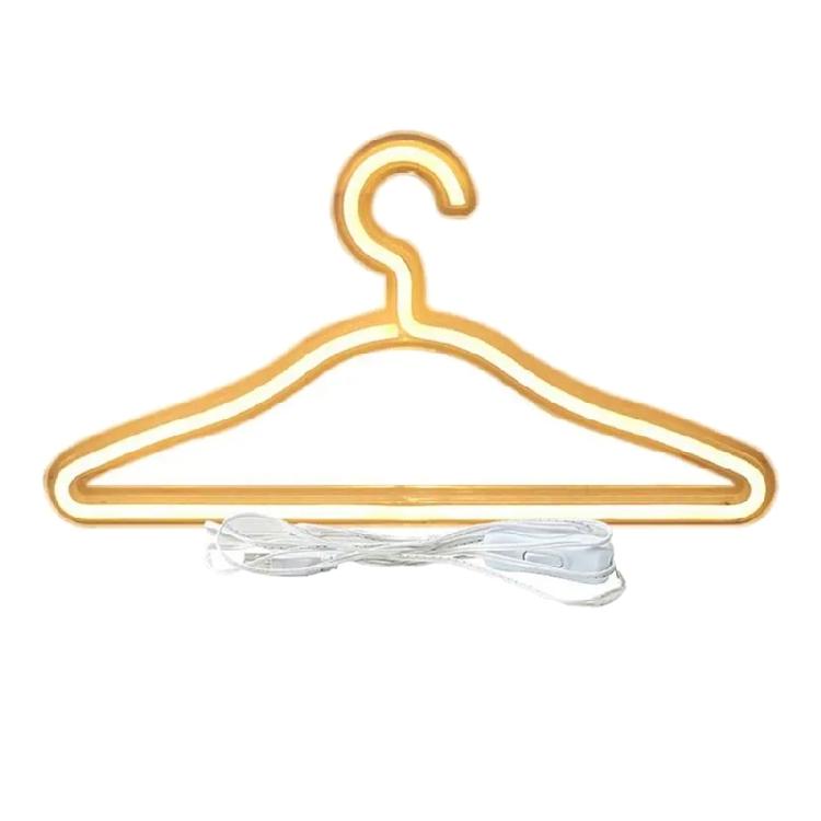 Space Saving Multicolor Neons Sign Clothes Hanger LED Light Clothing Clothes Organizer For Small Spaces
Space Saving Multicolor Neons Sign Clothes Hanger LED Light Clothing Clothes Organizer For Small Spaces