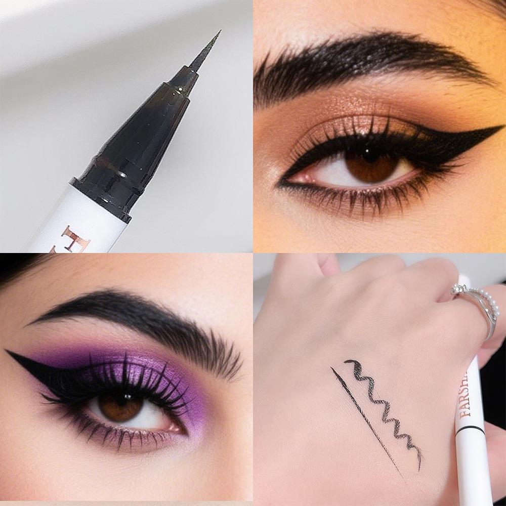 Waterproof Rainbow Matte Colorful Liquid Eye Liner Pencil White Black Eyeliner Makeup Lasting with Fine-Tip Brush Head Cosmetics
Waterproof Rainbow Matte Colorful Liquid Eye Liner Pencil White Black Eyeliner Makeup Lasting with Fine-Tip Brush Head Cosmetics