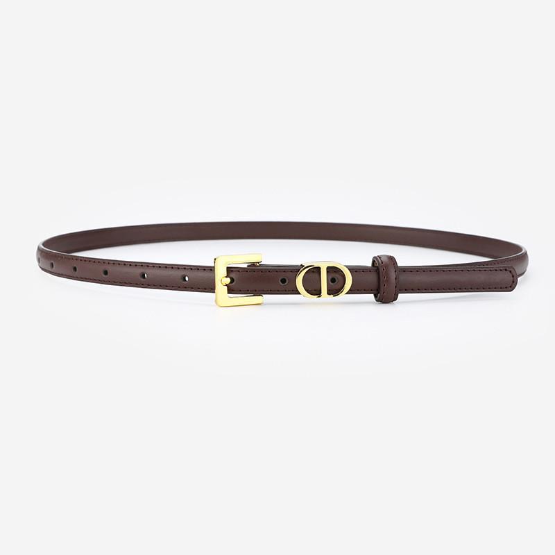 Leather Ladies Belt For Skirt And Shirt Casual Fashion With Alphabet Buckle For Office Wear Coffee
Leather Ladies Belt For Skirt And Shirt Casual Fashion With Alphabet Buckle For Office Wear Coffee