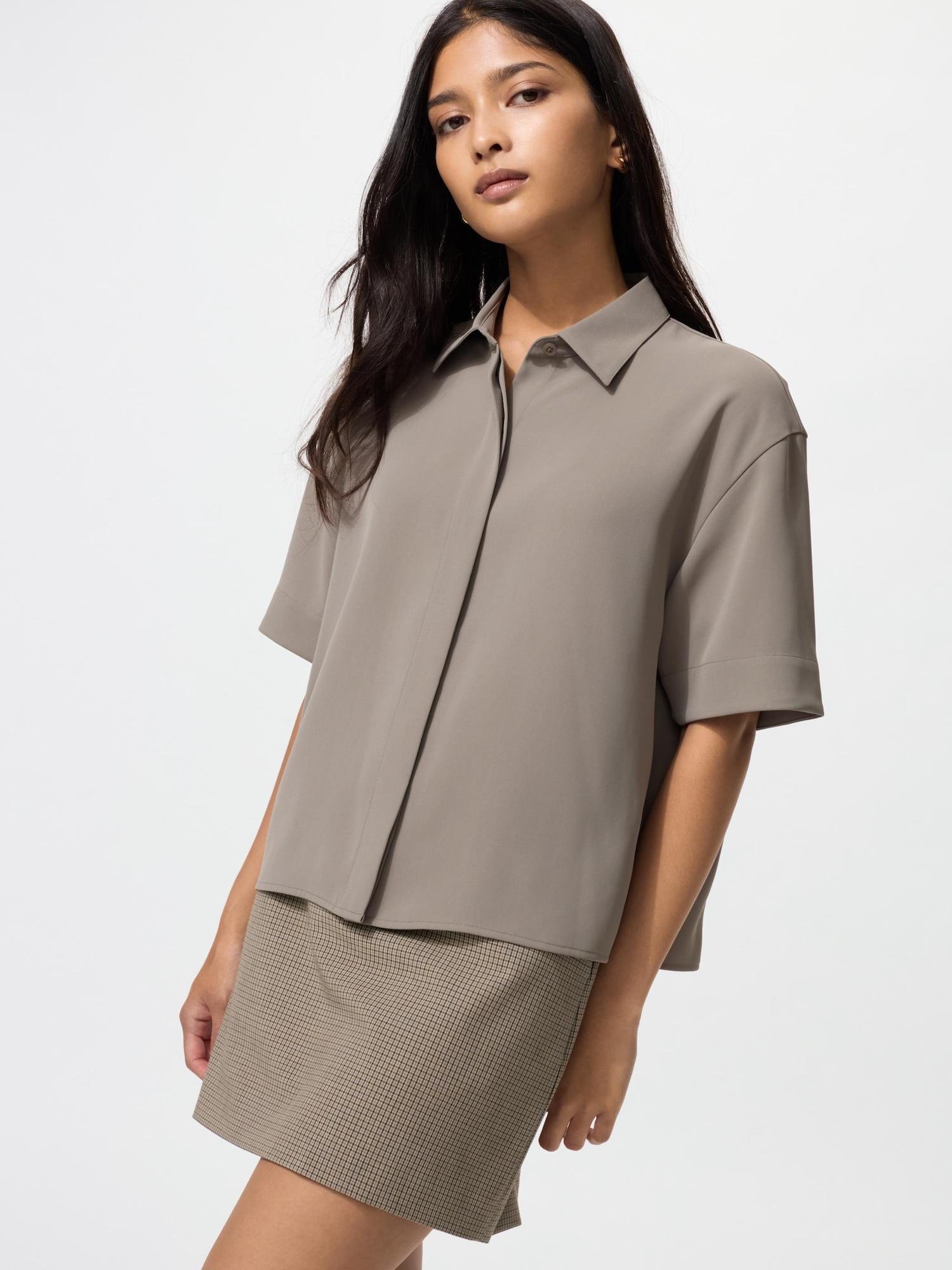 Uniqlo Драпированная блузка с коротким рукавом 33 KHAKI/WOMEN XXL
Uniqlo Драпированная блузка с коротким рукавом 33 KHAKI/WOMEN XXL
