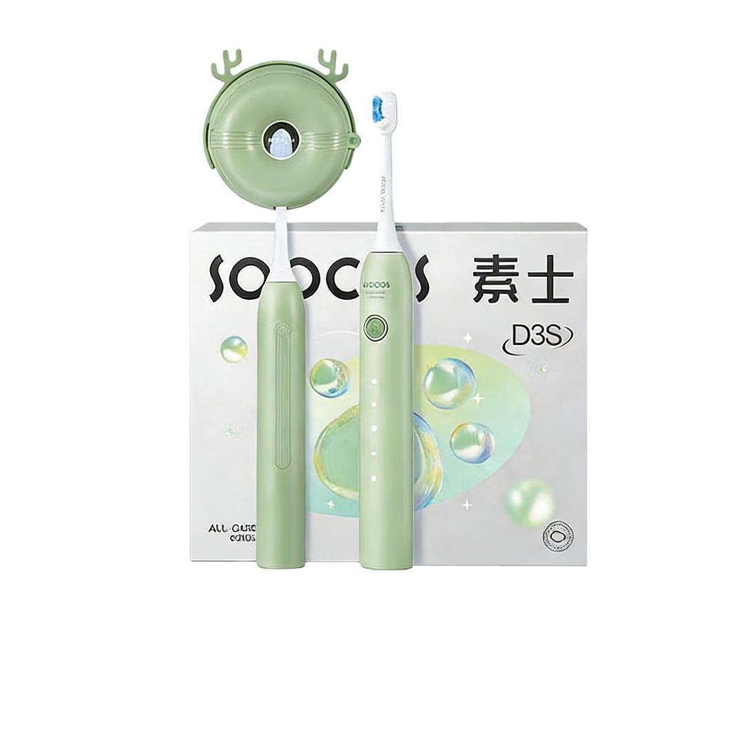 Soocas Electric Toothbrush, Whitening, Stain Removal, Antibacterial Cat Claw Brush Gift Box, Green, Type-C зелений
Soocas Electric Toothbrush, Whitening, Stain Removal, Antibacterial Cat Claw Brush Gift Box, Green, Type-C зелений