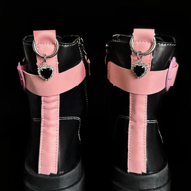 2pcs Luxury Rhinestone Heart Shoe Buckles Removable Metal Pendant Boots Heel Decoration Women Party Jewelry Shoes Accessories
2pcs Luxury Rhinestone Heart Shoe Buckles Removable Metal Pendant Boots Heel Decoration Women Party Jewelry Shoes Accessories