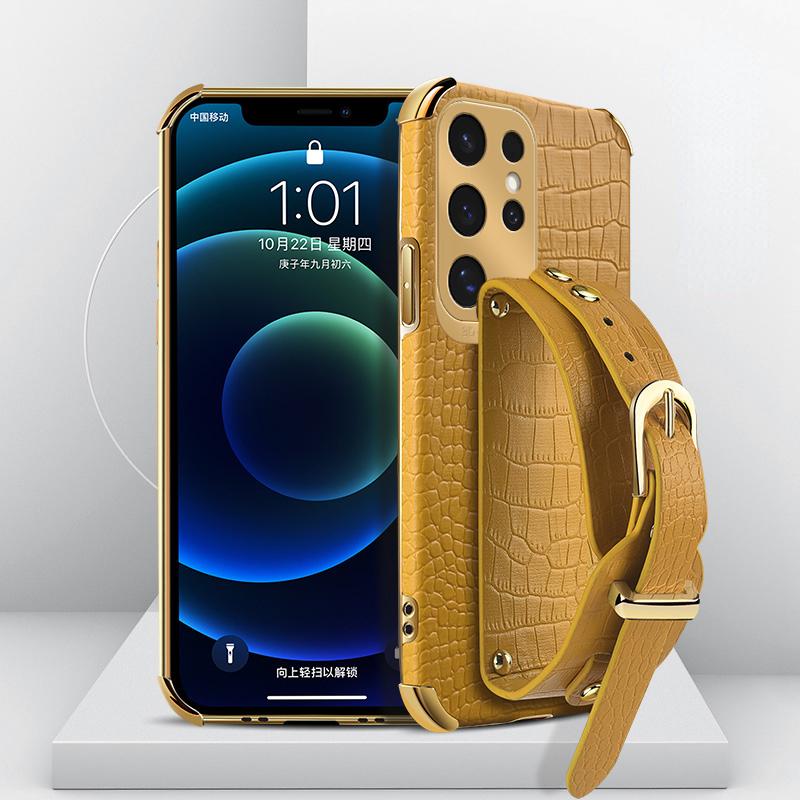 Чехол для телефона с узором под крокодила для Samsung Galaxy S25edge S24 FE S23 S22 S21 Ultra Plus FE Note 20 9 8 Задняя крышка с ремешком на запястье Note 8 жёлтый
Чехол для телефона с узором под крокодила для Samsung Galaxy S25edge S24 FE S23 S22 S21 Ultra Plus FE Note 20 9 8 Задняя крышка с ремешком на запястье Note 8 жёлтый