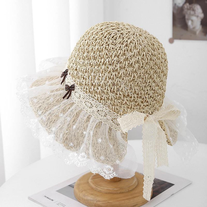 Summer Hats For Women Wide Lace Brimmed With Bow Sun Hats Ladies Sunshade Outdoor Casual Sunscreen Foldable 2025 New Sunhat 56-58cm бежевий
Summer Hats For Women Wide Lace Brimmed With Bow Sun Hats Ladies Sunshade Outdoor Casual Sunscreen Foldable 2025 New Sunhat 56-58cm бежевий