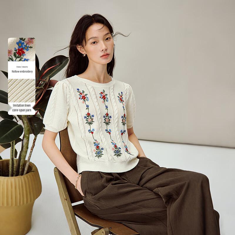 INMAN Богемный вязаный топ с рукавами-буфами и ажурным узором XL
INMAN Богемный вязаный топ с рукавами-буфами и ажурным узором XL