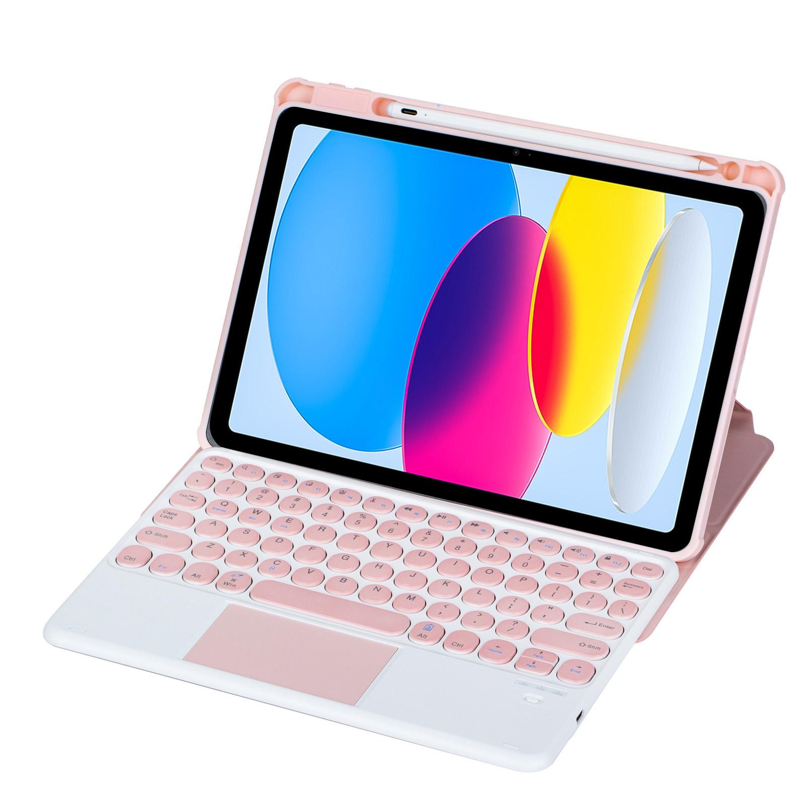 YL10-A For iPad (2025)/10.9 (2022) Shockproof Stand Cover Tablet Leather Case+Bluetooth-Compatible Keyboard with Touchpad Sky Blue
YL10-A For iPad (2025)/10.9 (2022) Shockproof Stand Cover Tablet Leather Case+Bluetooth-Compatible Keyboard with Touchpad Sky Blue