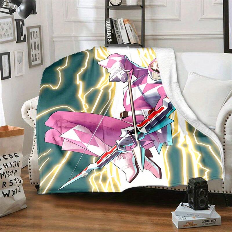 1pcPink Ranger Lightning Power Rangers Blanket - Soft and Comfortable for All Seasons, Perfect G 100x150cm
1pcPink Ranger Lightning Power Rangers Blanket - Soft and Comfortable for All Seasons, Perfect G 100x150cm