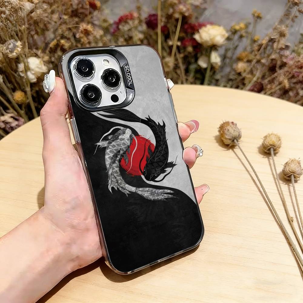 Painting Koi Carp Art Phone Case For iPhone 17,16,15,14,13,12,11 Plus,Pro Max,XS,Colorful Silver Black Cover iPhone17ProMax
Painting Koi Carp Art Phone Case For iPhone 17,16,15,14,13,12,11 Plus,Pro Max,XS,Colorful Silver Black Cover iPhone17ProMax