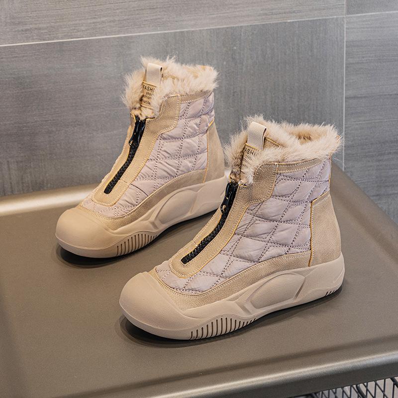 New thick-soled warm cow boss with the same non-slip casual women s cotton shoes New winter rabbit fur snow boots 34 грязно-белый
New thick-soled warm cow boss with the same non-slip casual women s cotton shoes New winter rabbit fur snow boots 34 грязно-белый