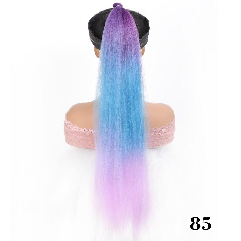 Синтетический прямой хвост с эластичной резинкой для волос, красочные плетения волос, хвост, наращивание волос для женщин, аксессуары для волос 70cm
Синтетический прямой хвост с эластичной резинкой для волос, красочные плетения волос, хвост, наращивание волос для женщин, аксессуары для волос 70cm