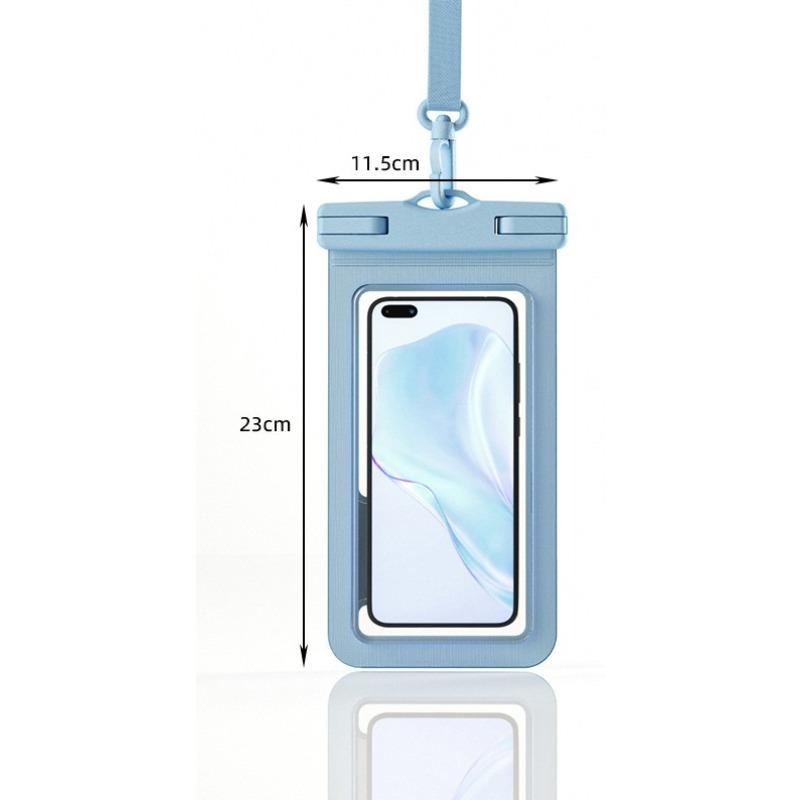 Mobile Phone Waterproof Bag - Touchscreen Waterproof for Swimming, Suitable for Diving, Seaside Drifting, Transparent Waterproof Cover Selfie style синій
Mobile Phone Waterproof Bag - Touchscreen Waterproof for Swimming, Suitable for Diving, Seaside Drifting, Transparent Waterproof Cover Selfie style синій