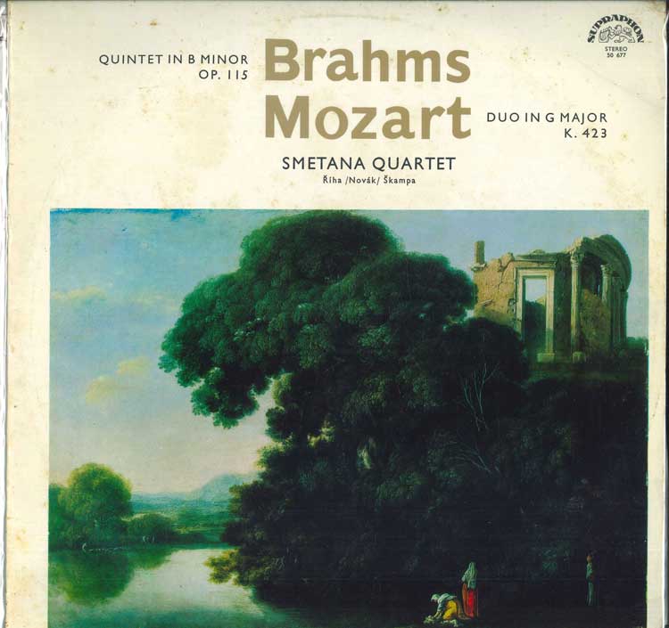 LP Record BRAHMS MOZART SMETANA QUARTET Quintet In B Minor Op. 115 Duo In SUAST50677 SUPRAPHON Czechoslov Classical Used
LP Record BRAHMS MOZART SMETANA QUARTET Quintet In B Minor Op. 115 Duo In SUAST50677 SUPRAPHON Czechoslov Classical Used