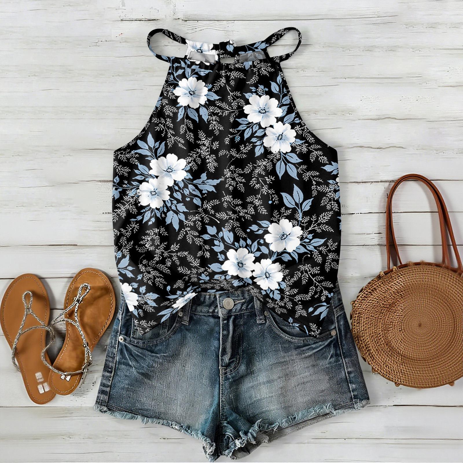 Women Sleeveless Bohemian Floral Print Tank Top Adjustable Strap Casual Summer Blouse Lightweight Loose Fit XL
Women Sleeveless Bohemian Floral Print Tank Top Adjustable Strap Casual Summer Blouse Lightweight Loose Fit XL