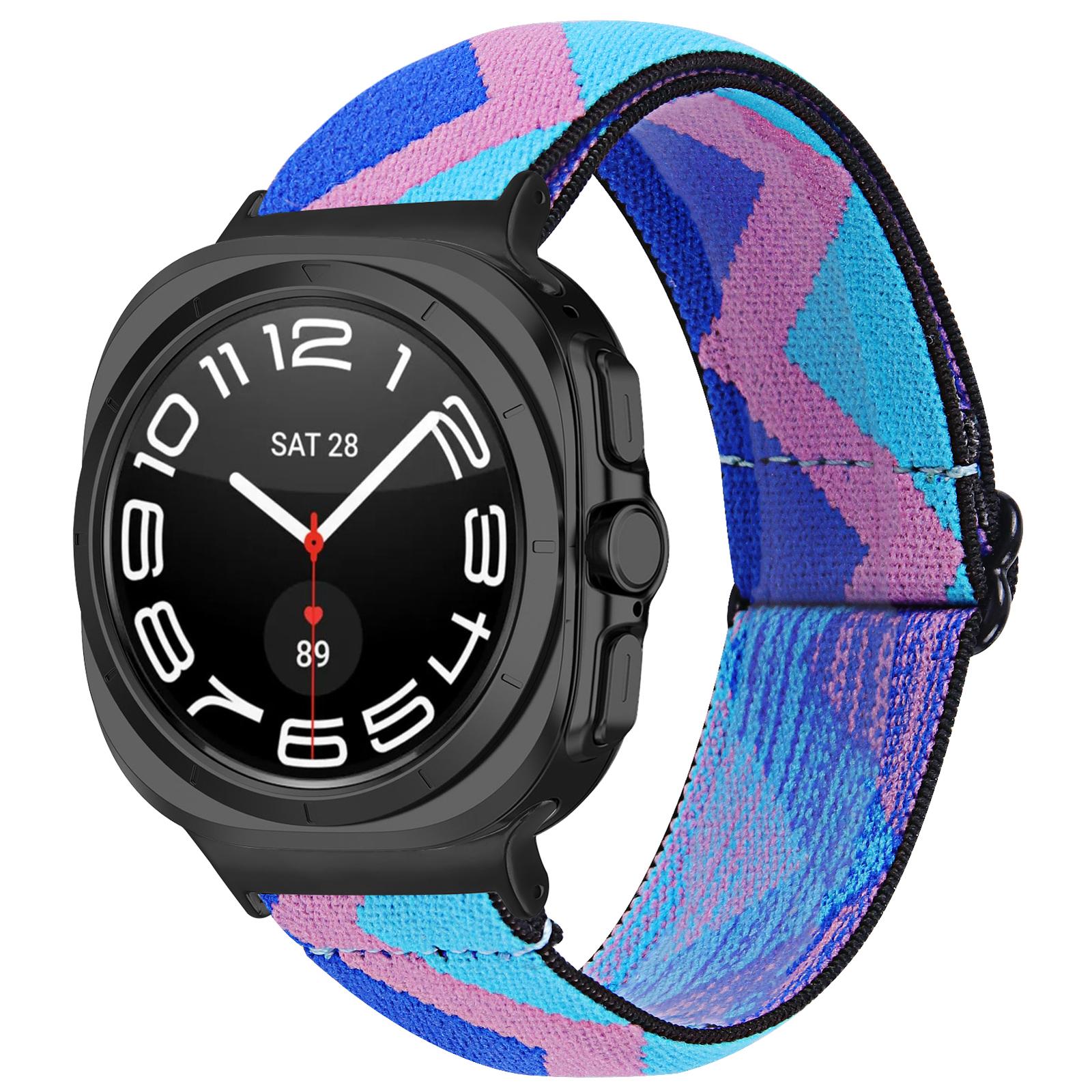 For Samsung Galaxy Watch Ultra 47mm Watch Band with Black Connector Adjustable Elastic Wrist Strap Style 54
For Samsung Galaxy Watch Ultra 47mm Watch Band with Black Connector Adjustable Elastic Wrist Strap Style 54