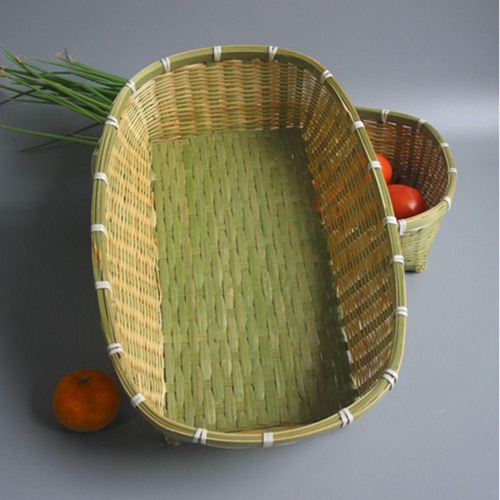 Anti-deform Woven Snack Serving Trays Large Capacity Kitchen-food Display Dustpan Vegetable 33*23*7cm
Anti-deform Woven Snack Serving Trays Large Capacity Kitchen-food Display Dustpan Vegetable 33*23*7cm