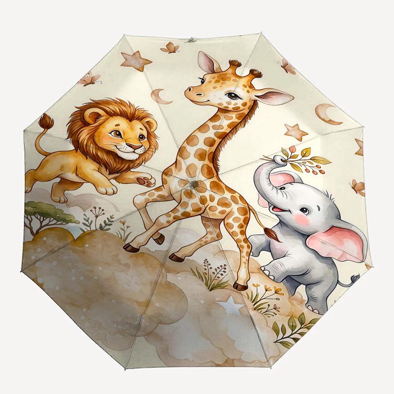 1PC Giraffe Elephant Umbrella-8-Rib Reinforced Portable Folding Travel Suitable for All Seasons Outdoor Daily -Z0497
1PC Giraffe Elephant Umbrella-8-Rib Reinforced Portable Folding Travel Suitable for All Seasons Outdoor Daily -Z0497