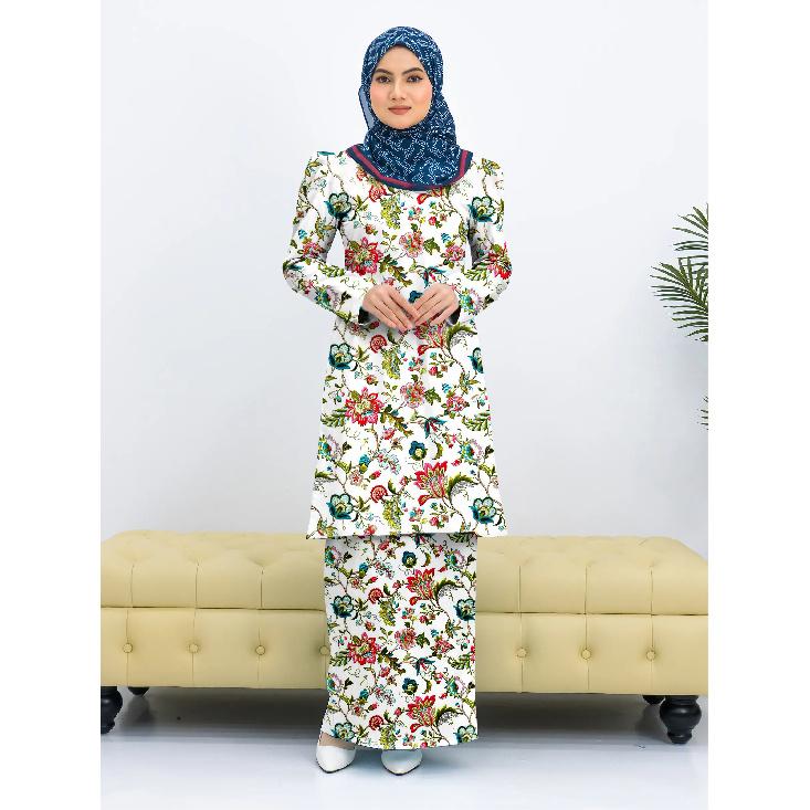 Summer dress floral print pattern high quality fabric Kulang Pahang ladies Muslim suit comfortable breathable elegant sweet series ladies two piece 4XL красный
Summer dress floral print pattern high quality fabric Kulang Pahang ladies Muslim suit comfortable breathable elegant sweet series ladies two piece 4XL красный