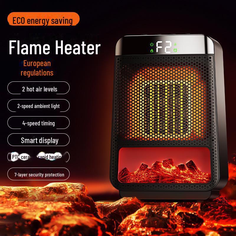 2024 Бесшумный энергосберегающий PTC-электрический обогреватель с 3D-динамическим пламенем для быстрого обогрева дома Black-European regulations. English instruction manual чёрный
2024 Бесшумный энергосберегающий PTC-электрический обогреватель с 3D-динамическим пламенем для быстрого обогрева дома Black-European regulations. English instruction manual чёрный