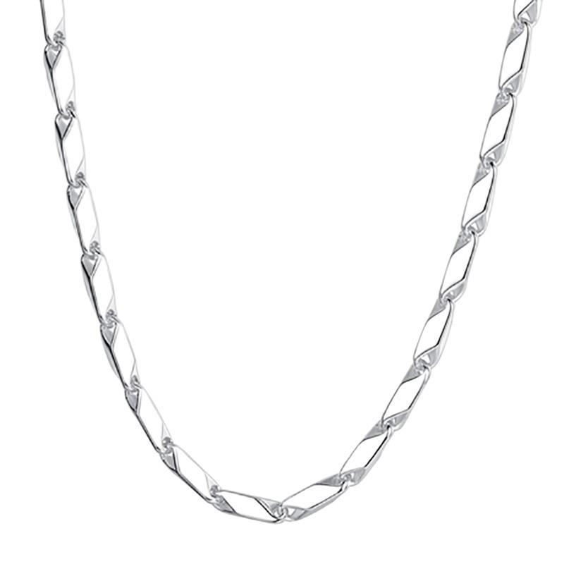 Exquisite Rhombus Melon Seed Chain Bamboo Chain Cuban Necklace Men S Trendy Simple And Versatile Fashion Hip-Hop Couple Collarbone Chain (length 55cm)
Exquisite Rhombus Melon Seed Chain Bamboo Chain Cuban Necklace Men S Trendy Simple And Versatile Fashion Hip-Hop Couple Collarbone Chain (length 55cm)