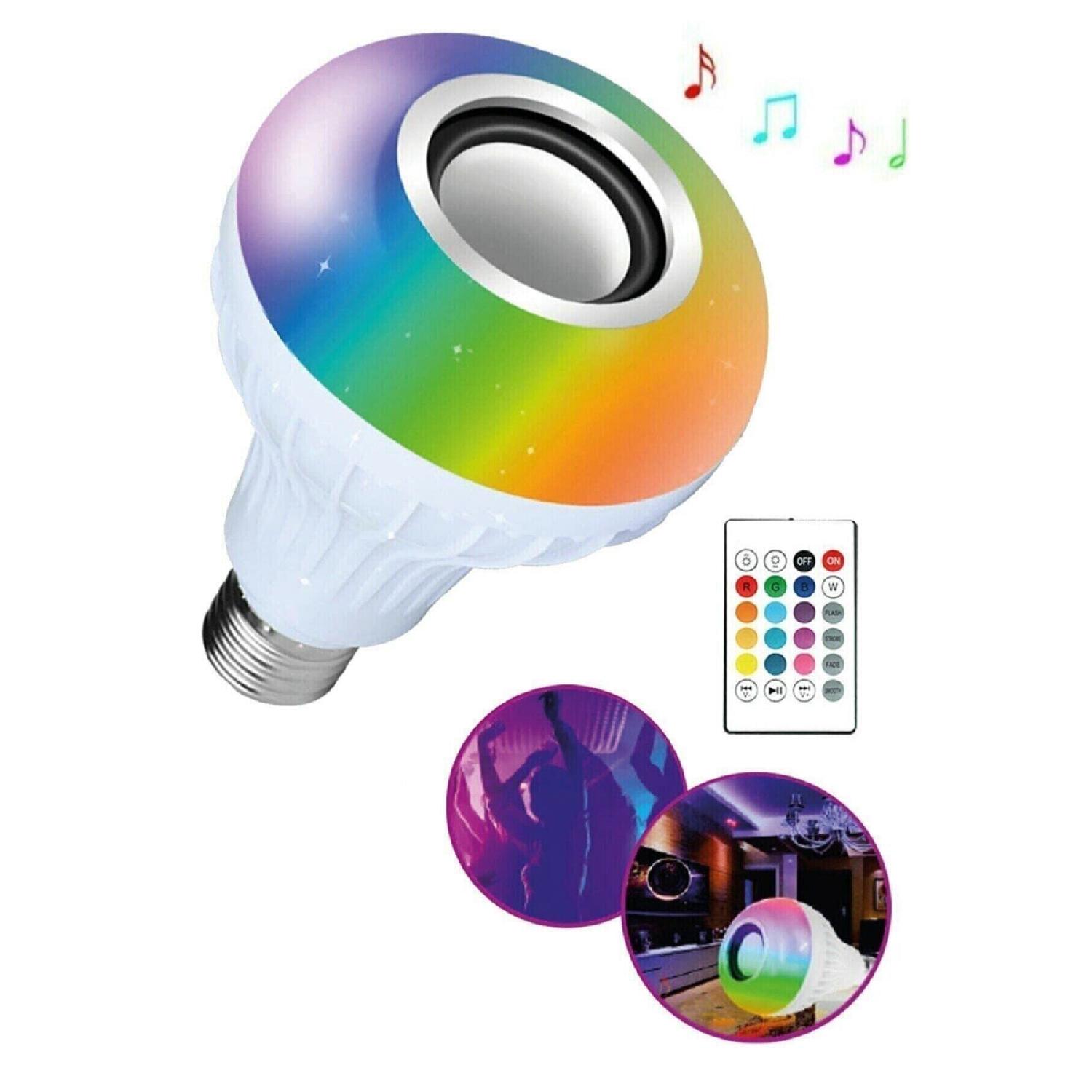 Лампа Bluetooth-динамик Rgb Светодиодная лампа Управляемый музыкальный плеер Лампочка Красочная лампочка
Лампа Bluetooth-динамик Rgb Светодиодная лампа Управляемый музыкальный плеер Лампочка Красочная лампочка